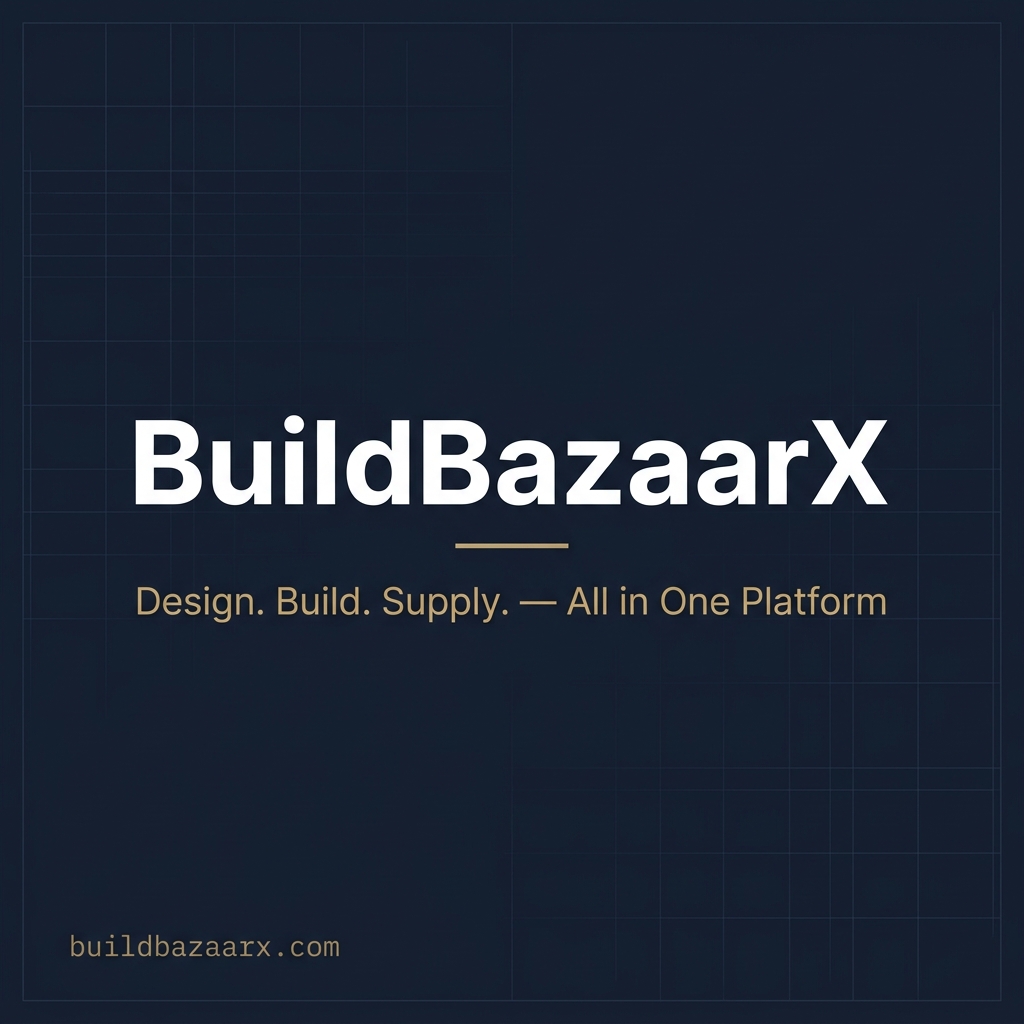 BuildBazaarX – Design, Build & Source Raw Materials Online
